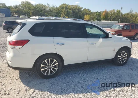 2015 Nissan Pathfinder S from USA, damaged, VIN 5N1AR2MM4FC683116